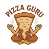 PizzaGuru Logo - AI Pizza Expert and Pizza Making Mentor